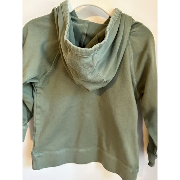 Colored Organics unisex 4T thyme organic cotton Madison pullover with long sleev - Picture 2 of 8